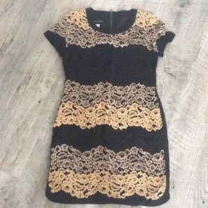 Lace floral dress